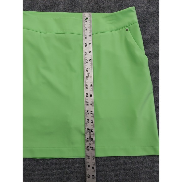 Greg Norman Skirt Skort Womens 6 Green Pickleball Golf Tennis Shorts Stretch - Picture 5 of 9